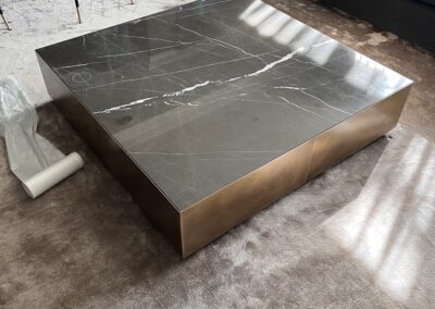 TileMaster Cheshire Remove ring marks from Marble Table